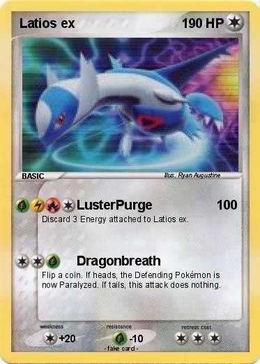 Pokemon Latios ex