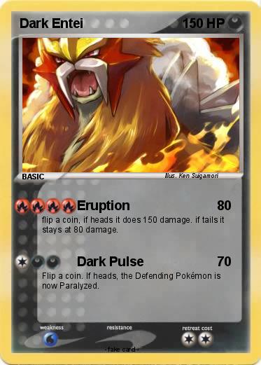 Pokemon Dark Entei