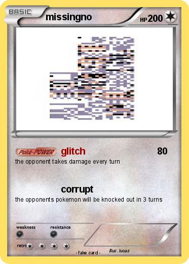 Pokemon missingno