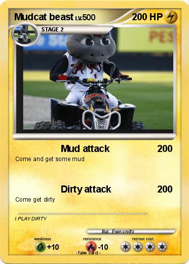 Pokemon Mudcat beast