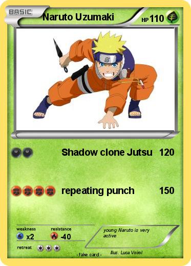 Pokemon Naruto Uzumaki