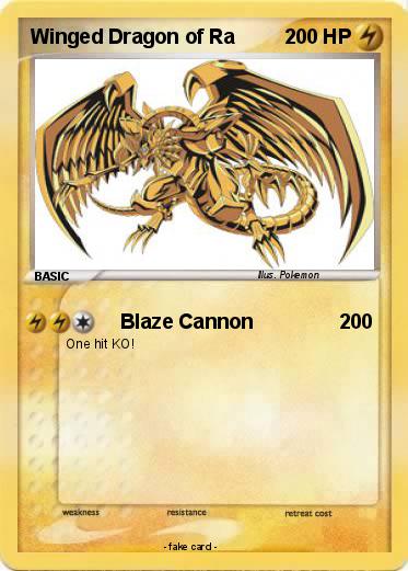 Pokemon Winged Dragon of Ra