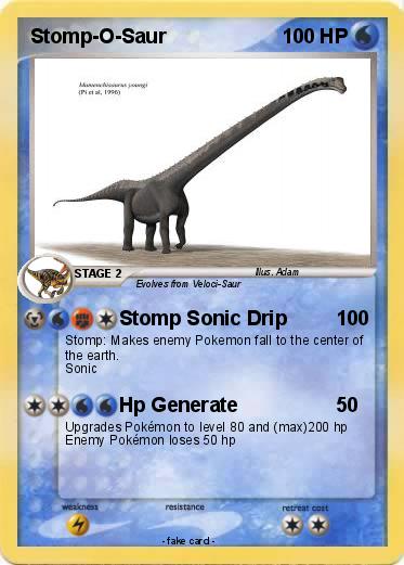 Pokemon Stomp-O-Saur
