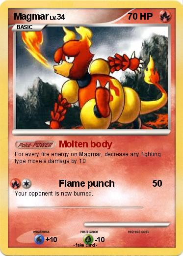 Pokemon Magmar