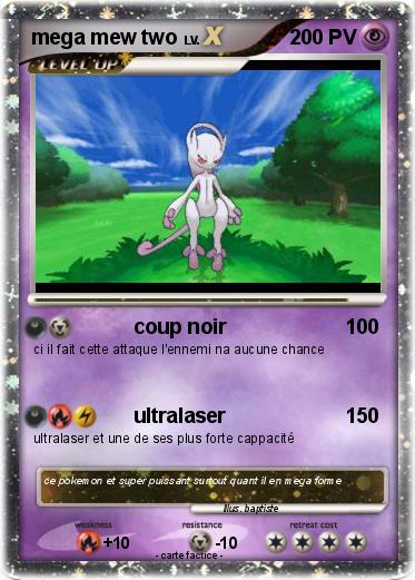Pokemon mega mew two