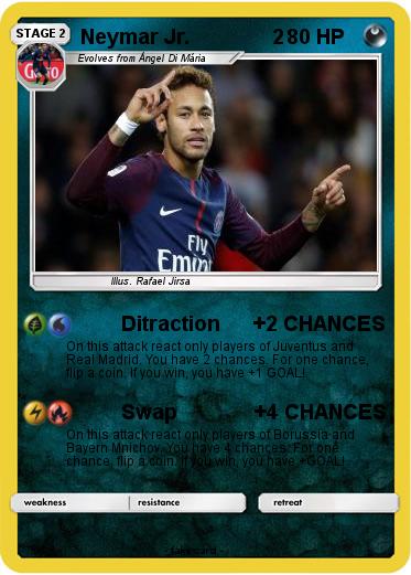 Pokemon Neymar Jr.               2