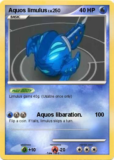 Pokemon Aquos limulus