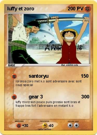 Pokemon luffy et zoro