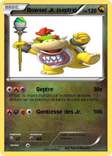 Pokemon Bowser Jr. (septre)
