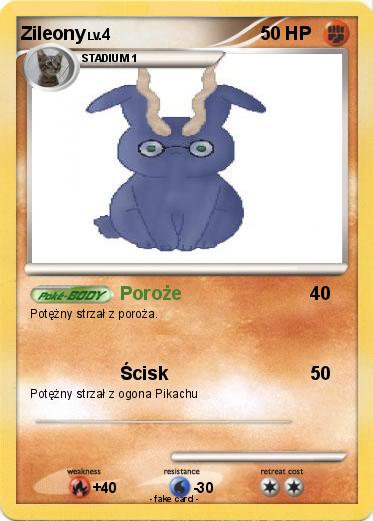 Pokemon Zileony