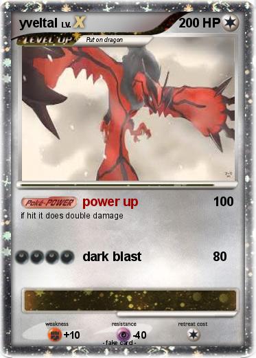 Pokemon yveltal