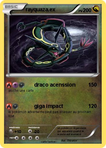 Pokemon rayquaza.ex