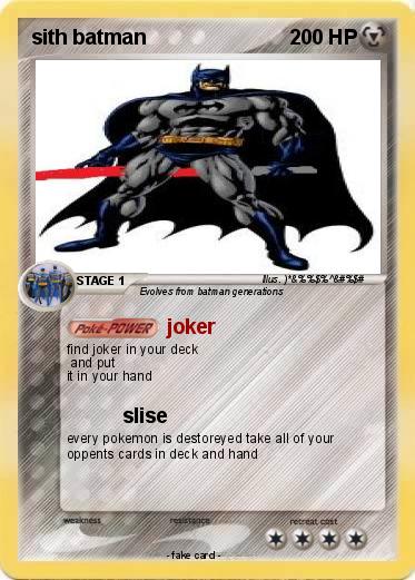 Pokemon sith batman