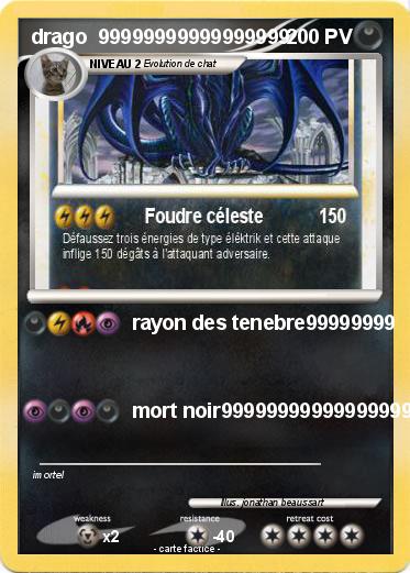 Pokemon drago  99999999999999999