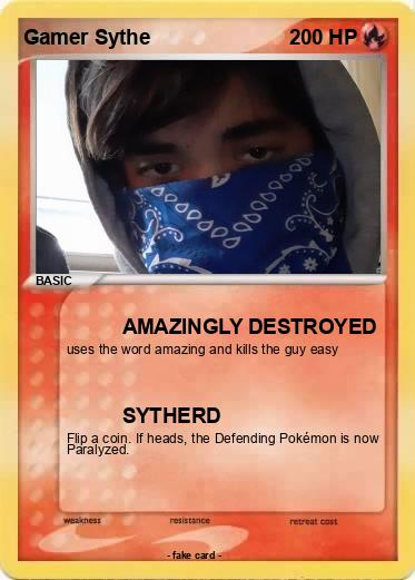 Pokemon Gamer Sythe