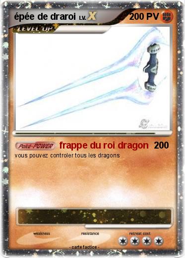 Pokemon épée de draroi