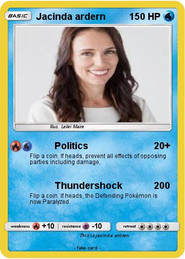 Pokemon Jacinda ardern