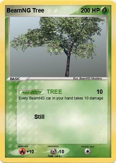 Pokemon BeamNG Tree