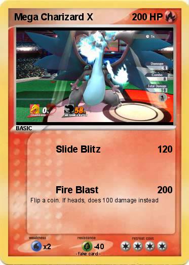 Pokemon Mega Charizard X