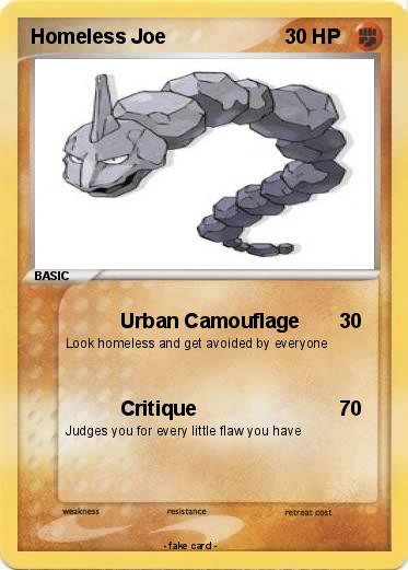 Pokemon Homeless Joe