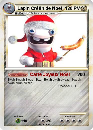 Pokemon Lapin Crètin de Noël