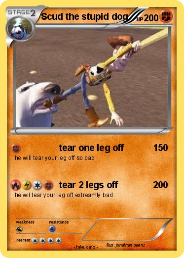 Pokemon Scud the stupid dog
