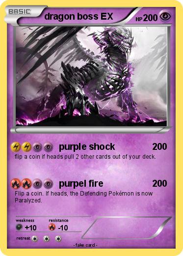 Pokemon dragon boss EX
