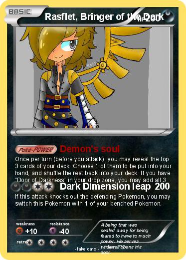 Pokemon Rasflet, Bringer of the Dark