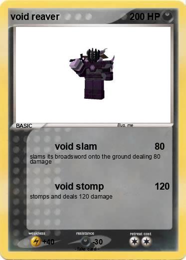 Pokemon void reaver