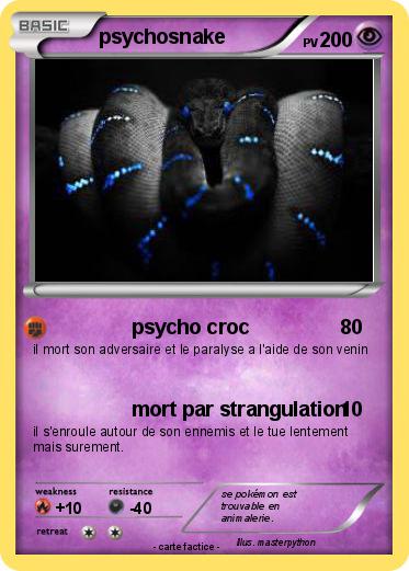 Pokemon psychosnake