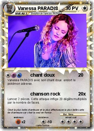 Pokemon Vanessa PARADIS