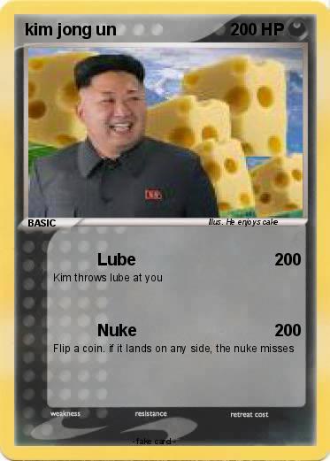 Pokemon kim jong un
