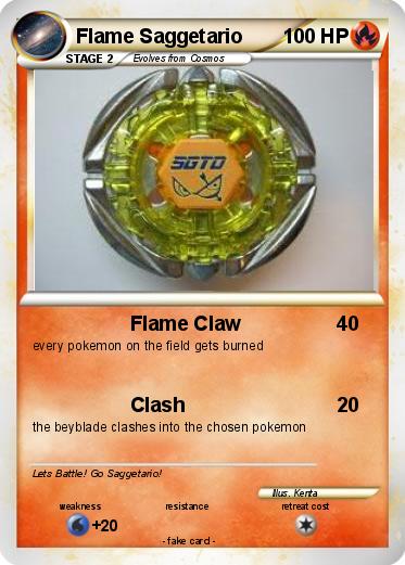 Pokemon Flame Saggetario
