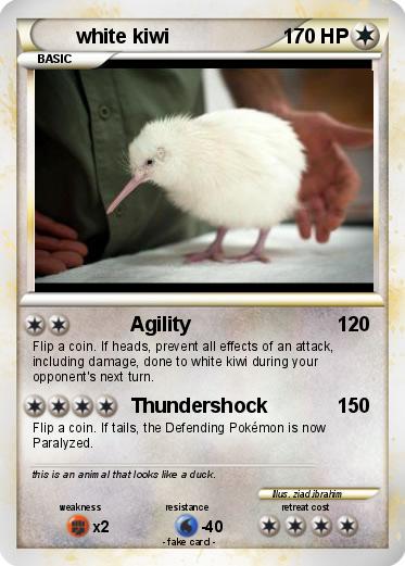 Pokemon white kiwi