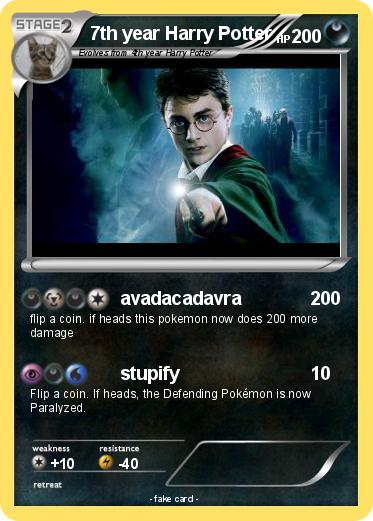 Pokemon 7th year Harry Potter