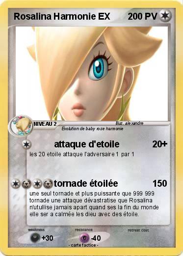 Pokemon Rosalina Harmonie EX