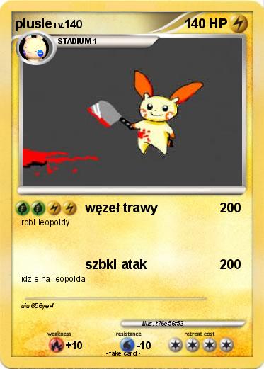 Pokemon plusle