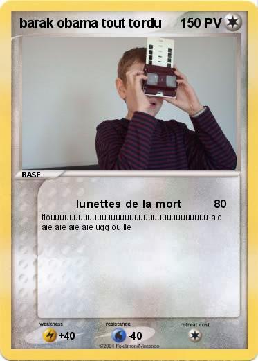 Pokemon barak obama tout tordu