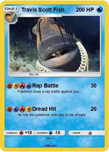 Pokemon Travis Scott Fish