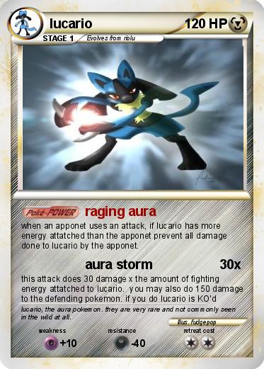 Pokemon lucario