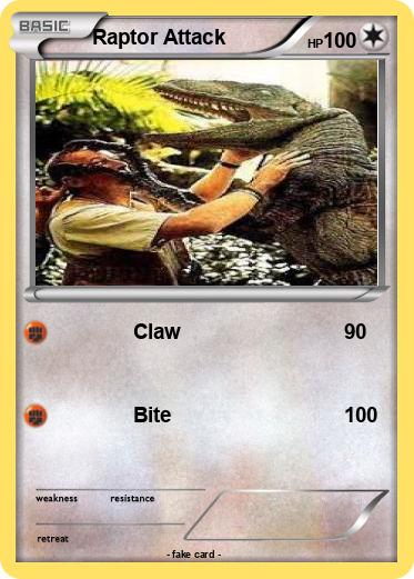 Pokemon Raptor Attack
