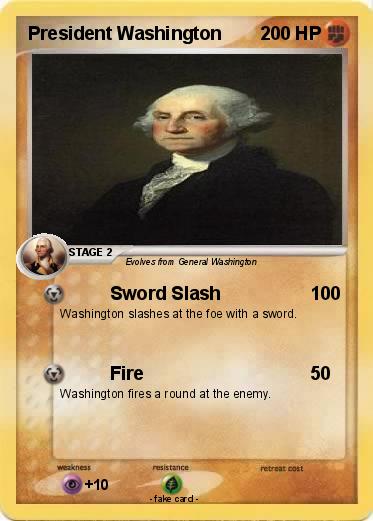 Pokemon President Washington