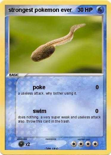 Pokemon strongest pokemon ever