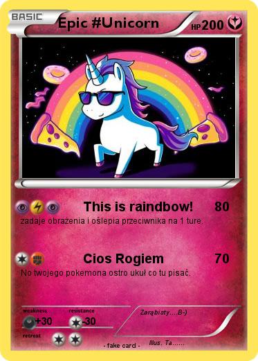 Pokemon Epic #Unicorn