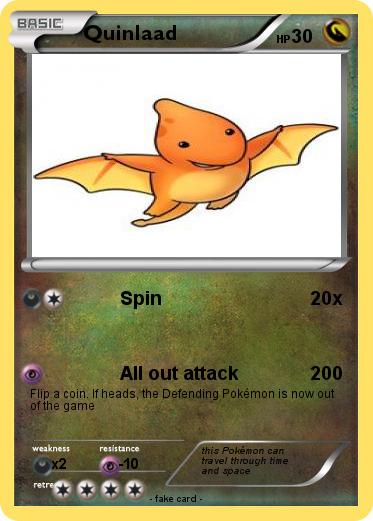 Pokémon Quinlaad - Spin - My Pokemon Card
