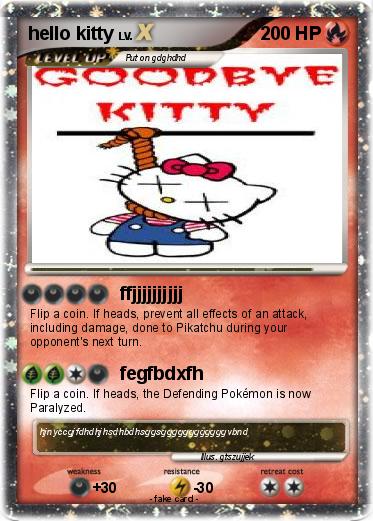 Pokemon hello kitty
