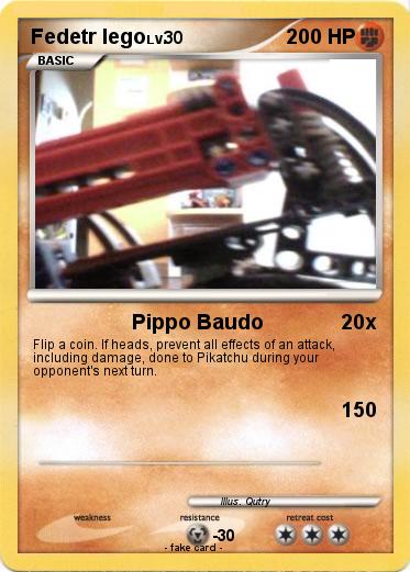 Pokemon Fedetr lego