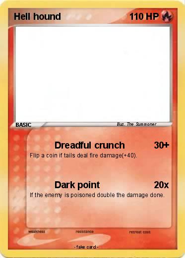 Pokemon Hell hound