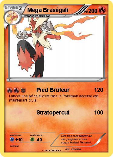 Pokemon Mega Braségali