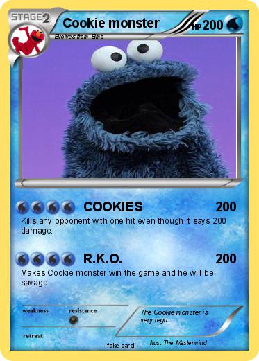 Pokemon Cookie monster